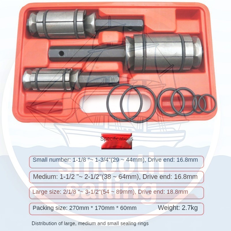 Exhaust Pipe Expander Tool Set Muffler Tube Spreader Dent Remover AutoRepair Kit