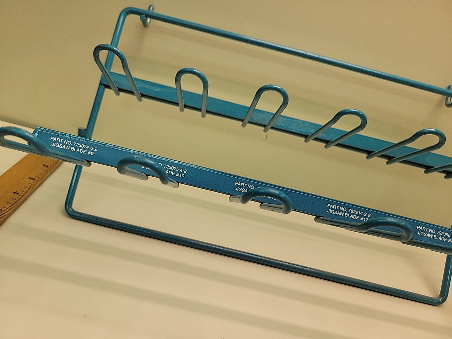 Makita Jig Saw Blade Display Store Rack Metal Pegboard Rack