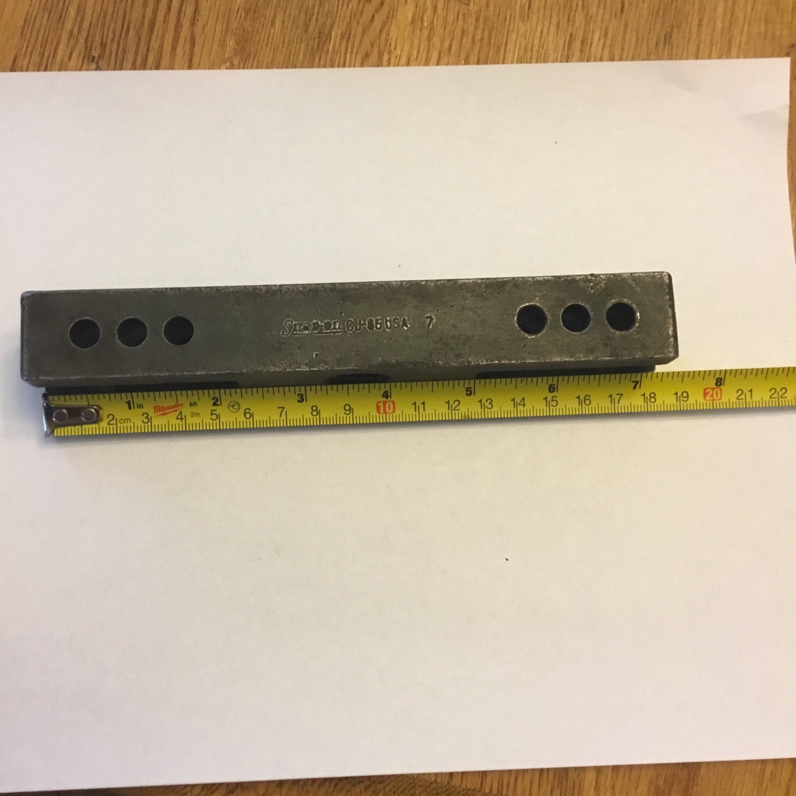 Snap On Tools USA Jaw Puller Yoke 3″ To 6-1/2″ Range CJ-85 Used