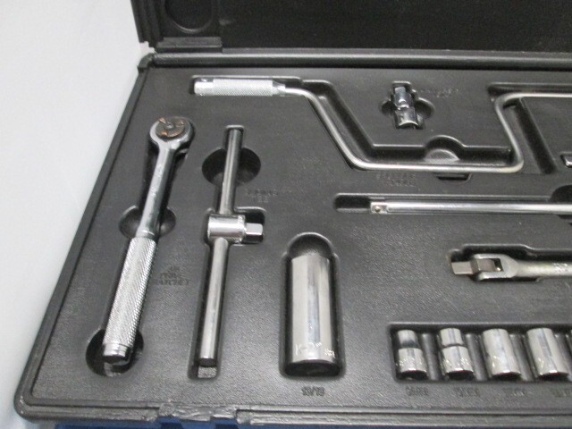 K-D Tools 3/8″ Drive 20 Piece Ratchet & 9mm-19mm Socket Set In Case NOS ~ J2