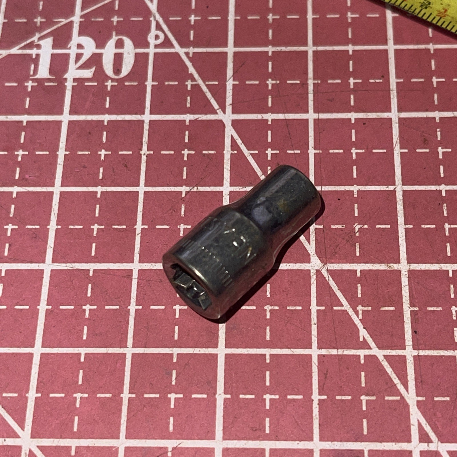 Craftsman 43511 S-AC 5.5 MM Metric 1/4 Drive 6 Point Socket SAC 5.5MM