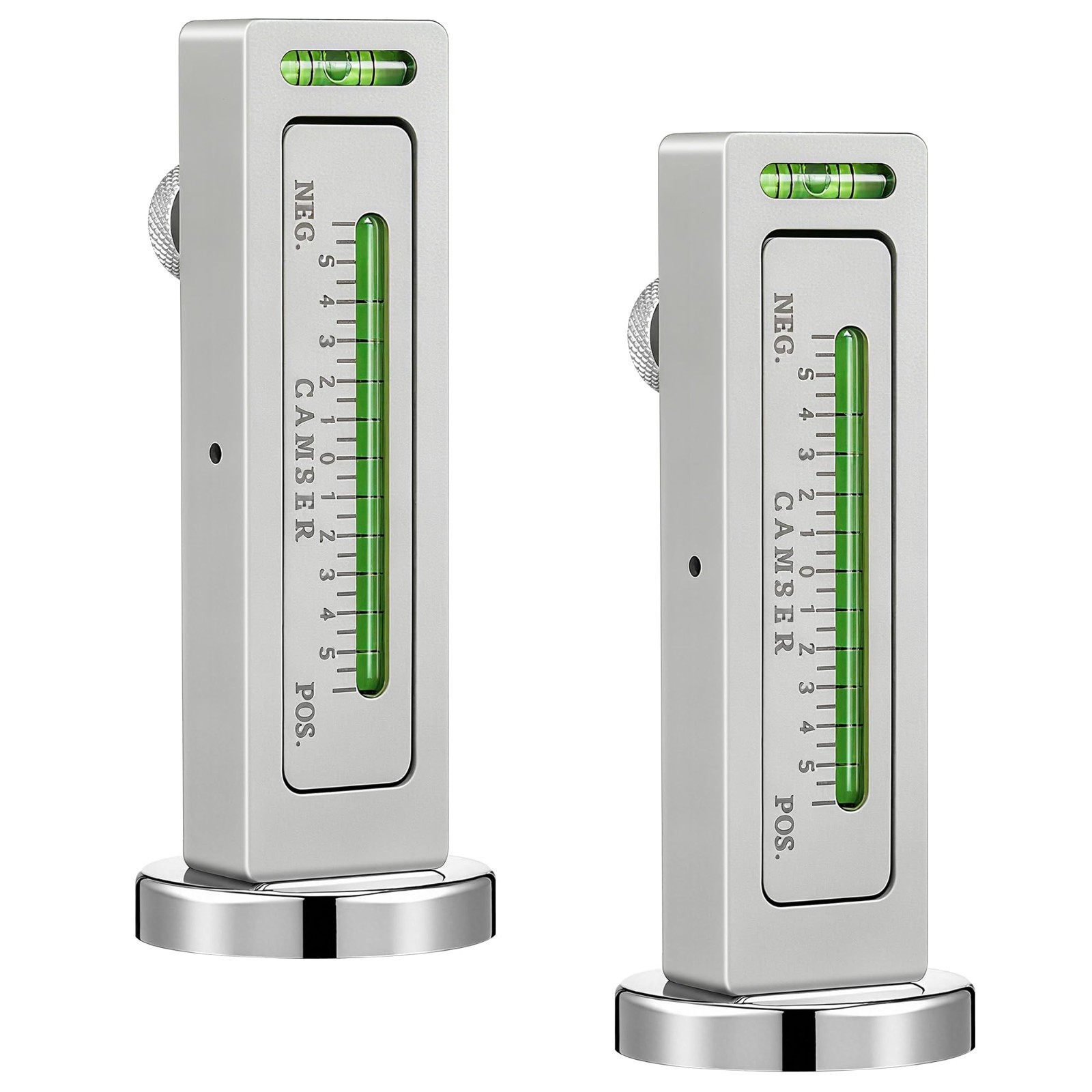 2 Pack Magnetic Camber Alignment Tools – Adjustable Caster Gauge for Car, Truck,