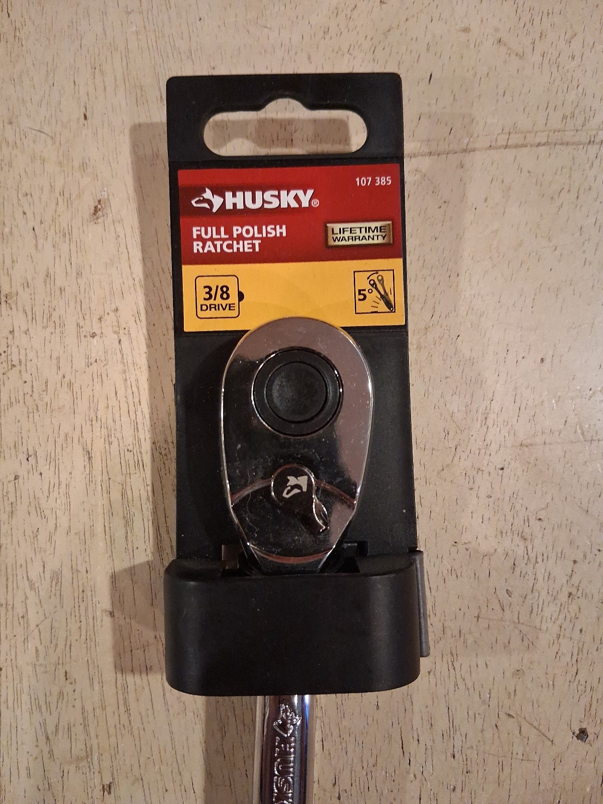Husky 3/8 drive Ratchet Wrench 107 385