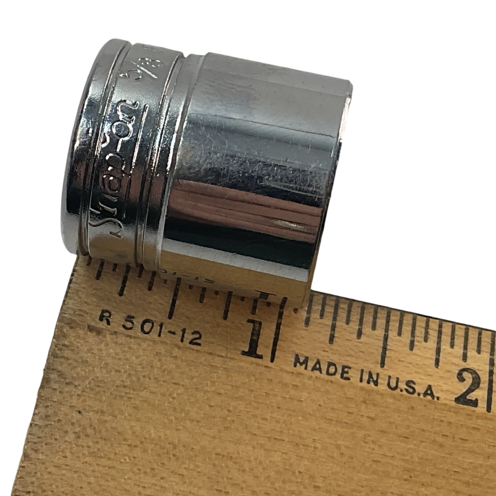 Snap-On Double Square Socket 5/8″ F320 3/8″ Drive 8 Pt As Pictured Mechanic Tool