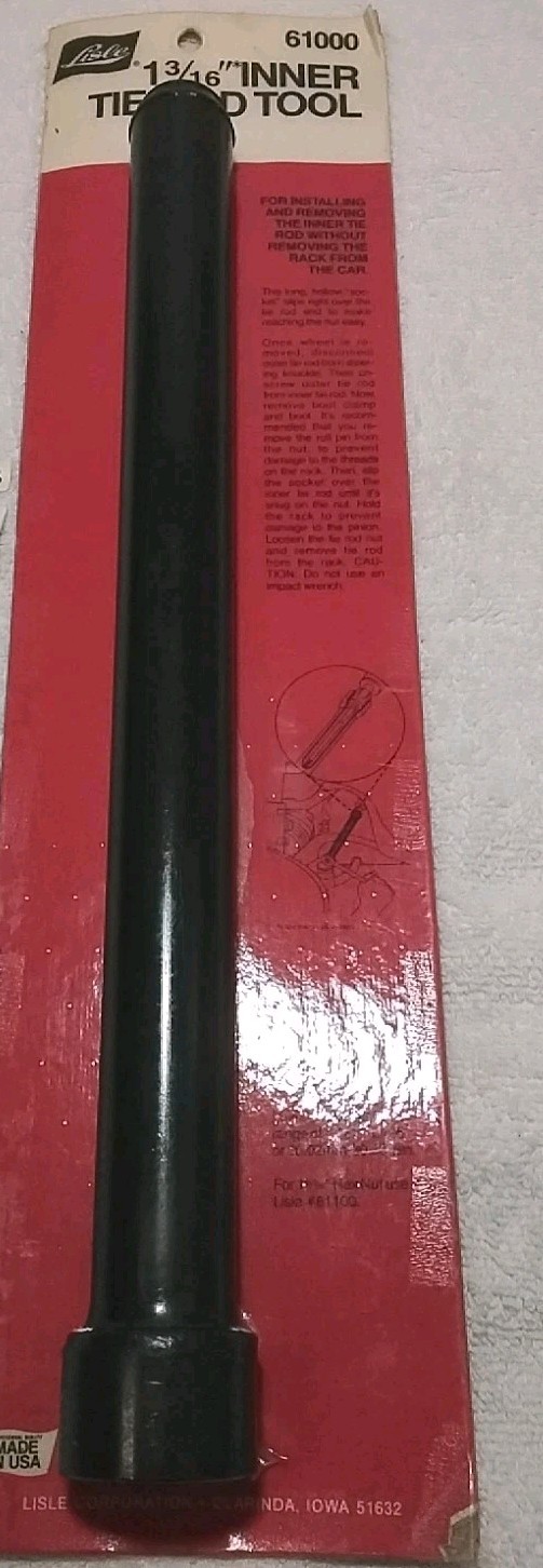 2pc LISLE 61000×61100 1/2″ DRIVE 1-3/16″×1-5/16″-15″ LONG INNER