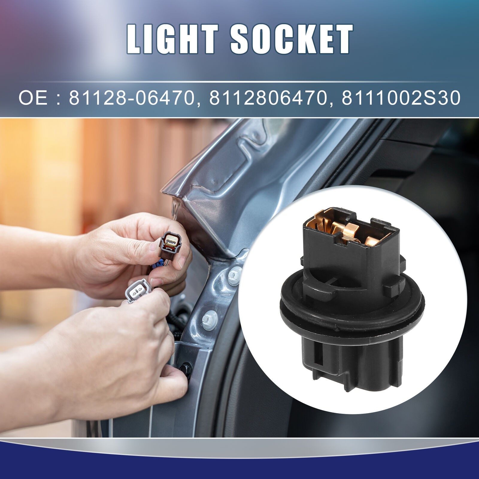 NEW Turn Signal Light Lamp Bulb Socket Suit for Toyota Camry 2012-2023 Item of 1