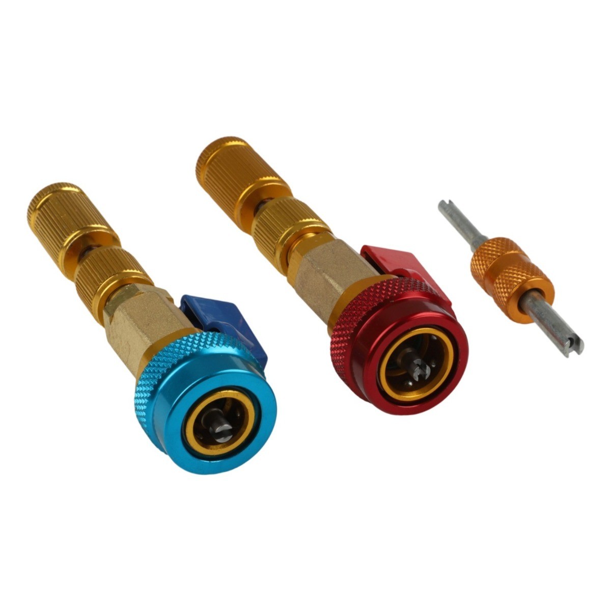 For R134A Car AC Systems High And Low Pressure Quick Coupler Valve Core Remover