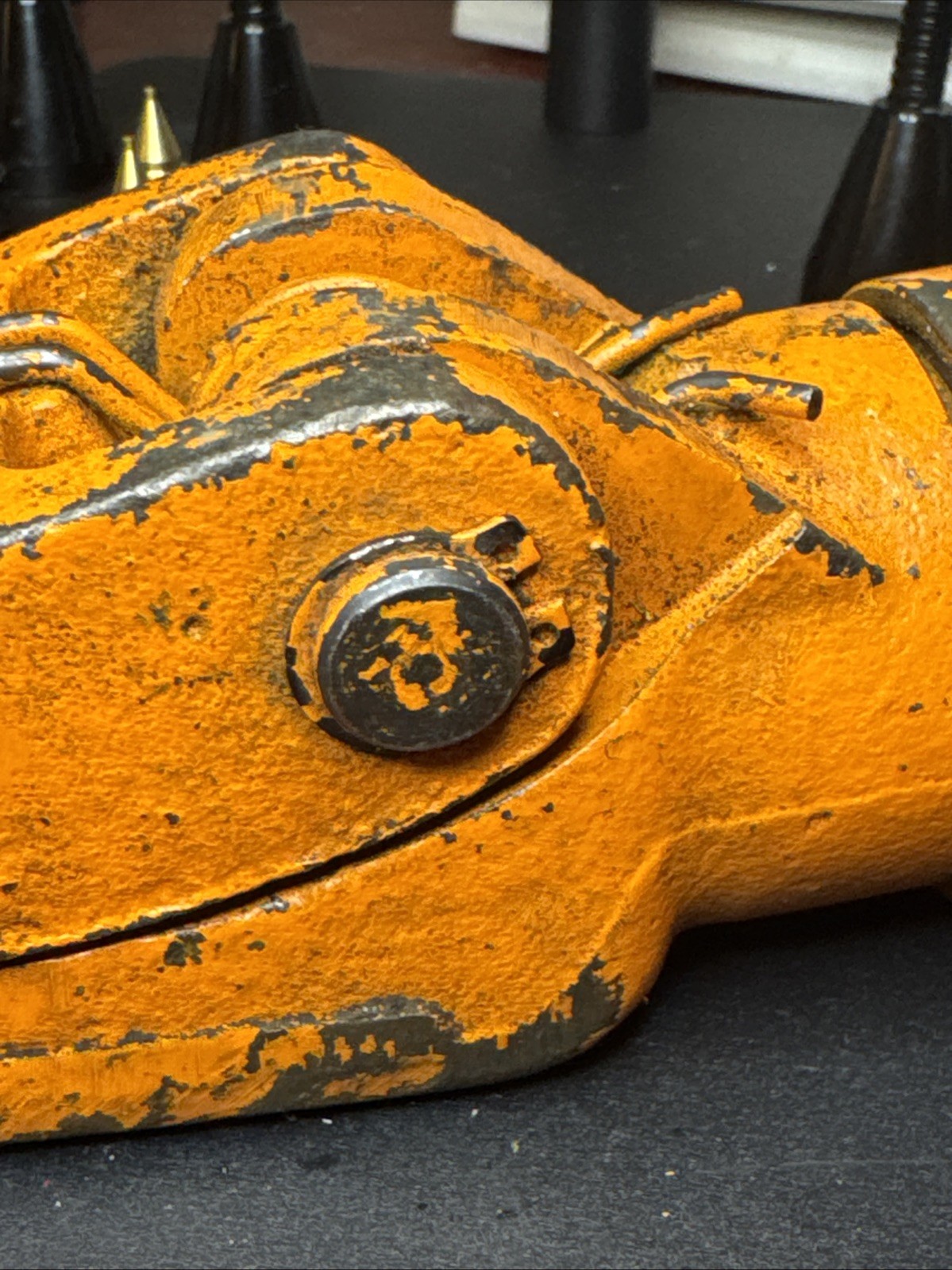 Unknown Brand But VTG Attachments to 10-ton Hydraulic Ram 18lbs Good Shape