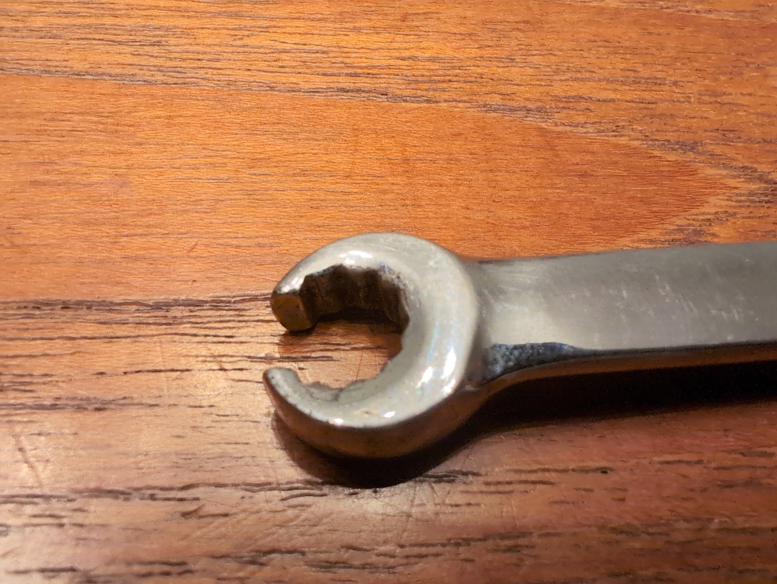 Snap-on tools 3/8 x 7/16″ SAE flare nut open end wrench RXH1214b Nice! 12pt