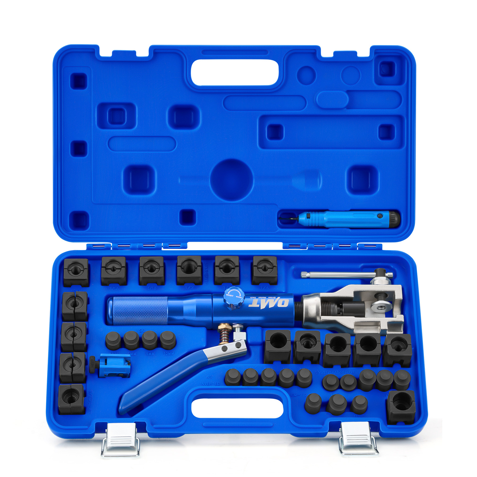 OMT Hydraulic Flaring Tool Kit 3/16″ – 1/2″ Brake Line Flaring Tool Kit w Cutter