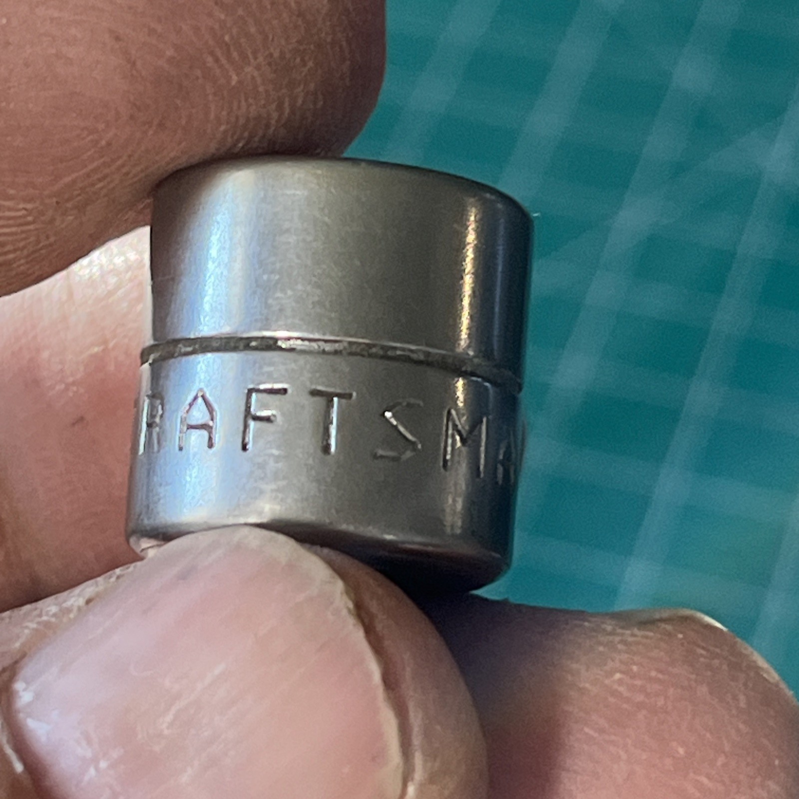 Vintage Craftsman Adapter 3/8″ to 1/4″ Male & 7/16 6 Point V Series Made in USA