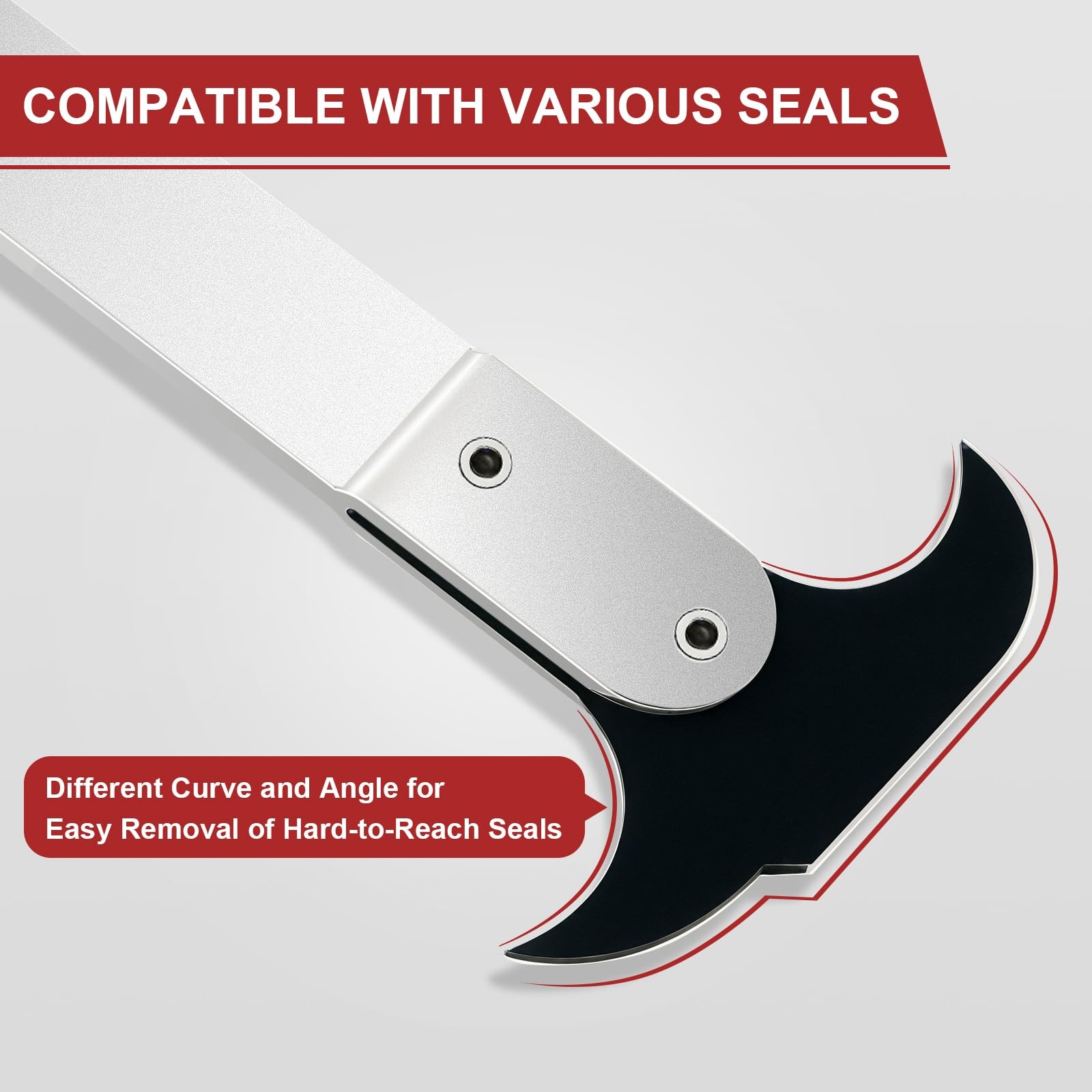Seal Puller, 3rd Generation Oil Seal Removal Tool with 30% Thicker Dual Hook …