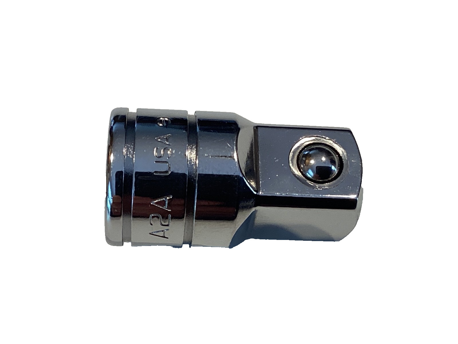 Snap On USA NEW 3/8” Internal To 1/2” External Drive Chrome Socket Adapter A2A