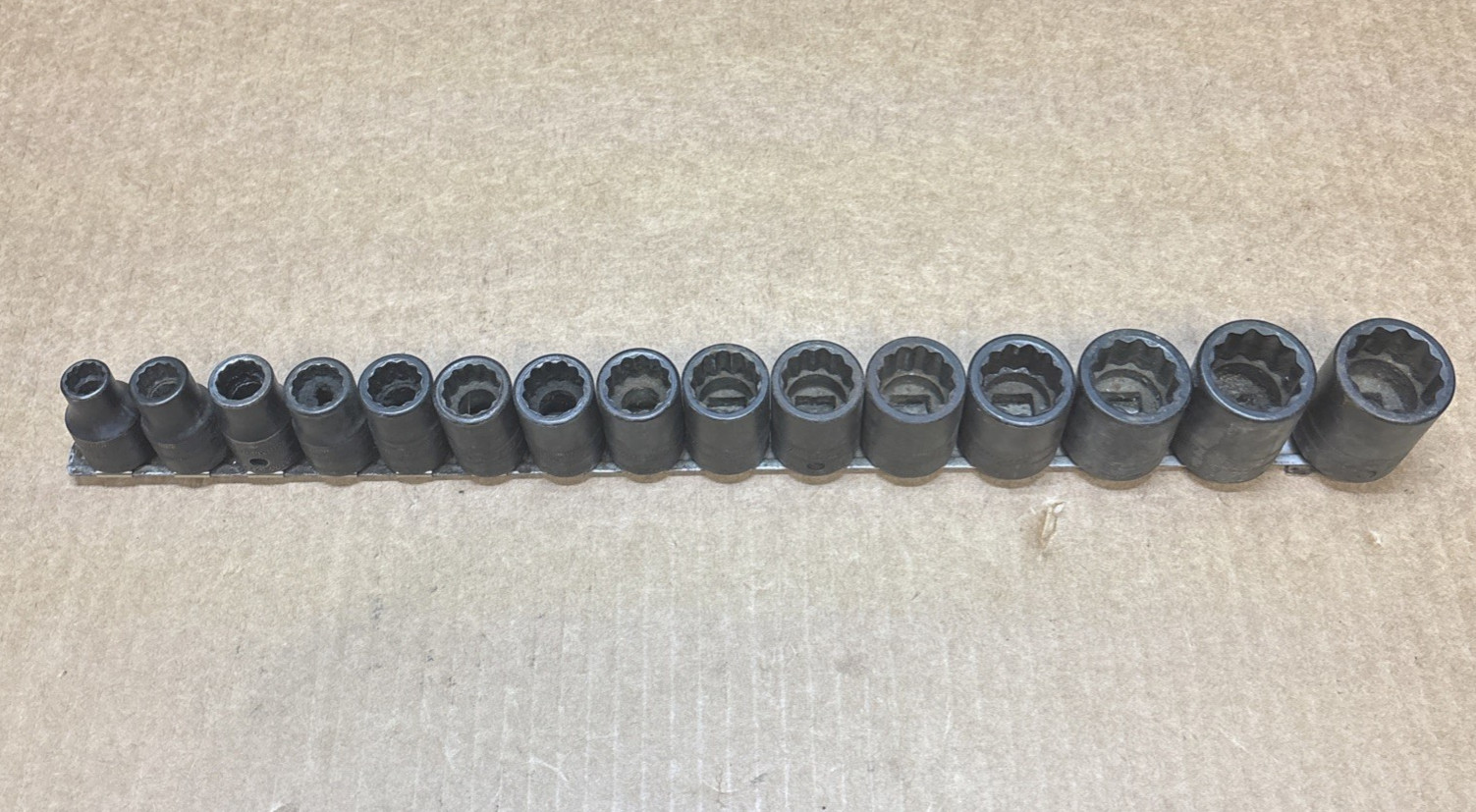 Snap-on 15 pc Metric Shallow Impact Socket Set IMDM