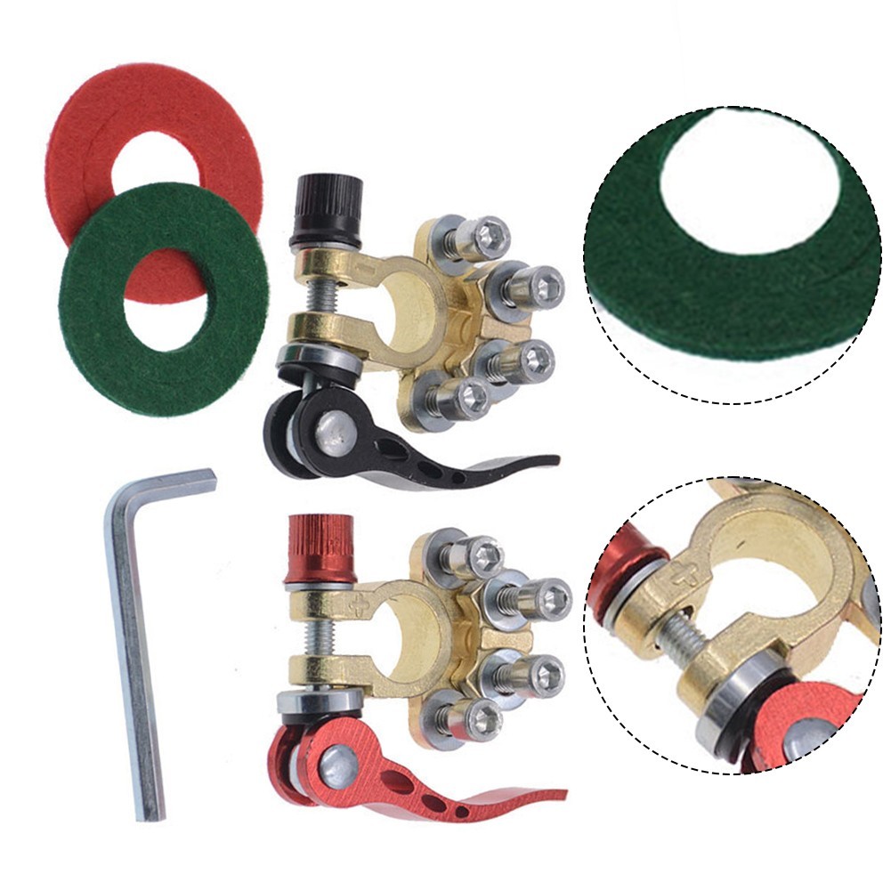 Battery Connector Clamp Easy Battery Replacement For Most Car Battery Sizes