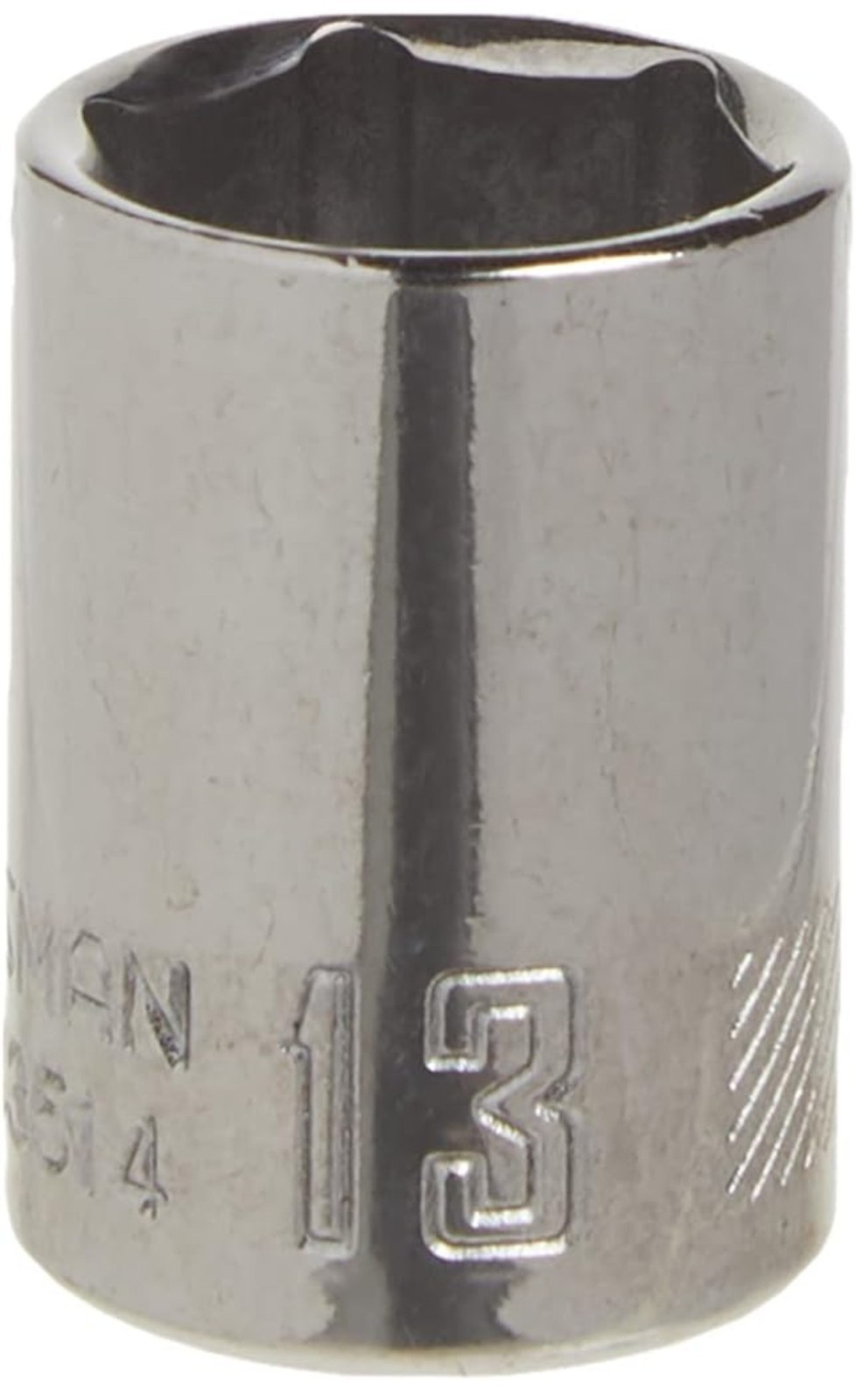 10 PACK – 13mm CRAFTSMAN TOOLS CMMT43514 Metric MM 6-pt 1/4-in Dr Shallow Socket