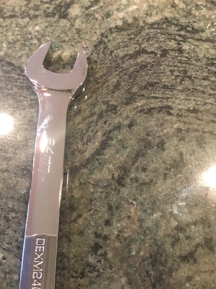 Snap On oexm240b 24mm 12 point metric combination wrench