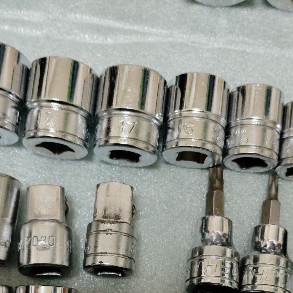 KTC Nepros Ko-ken Socket Wrench Set 3/8 1/2 Ratchet Japan Tool Lot