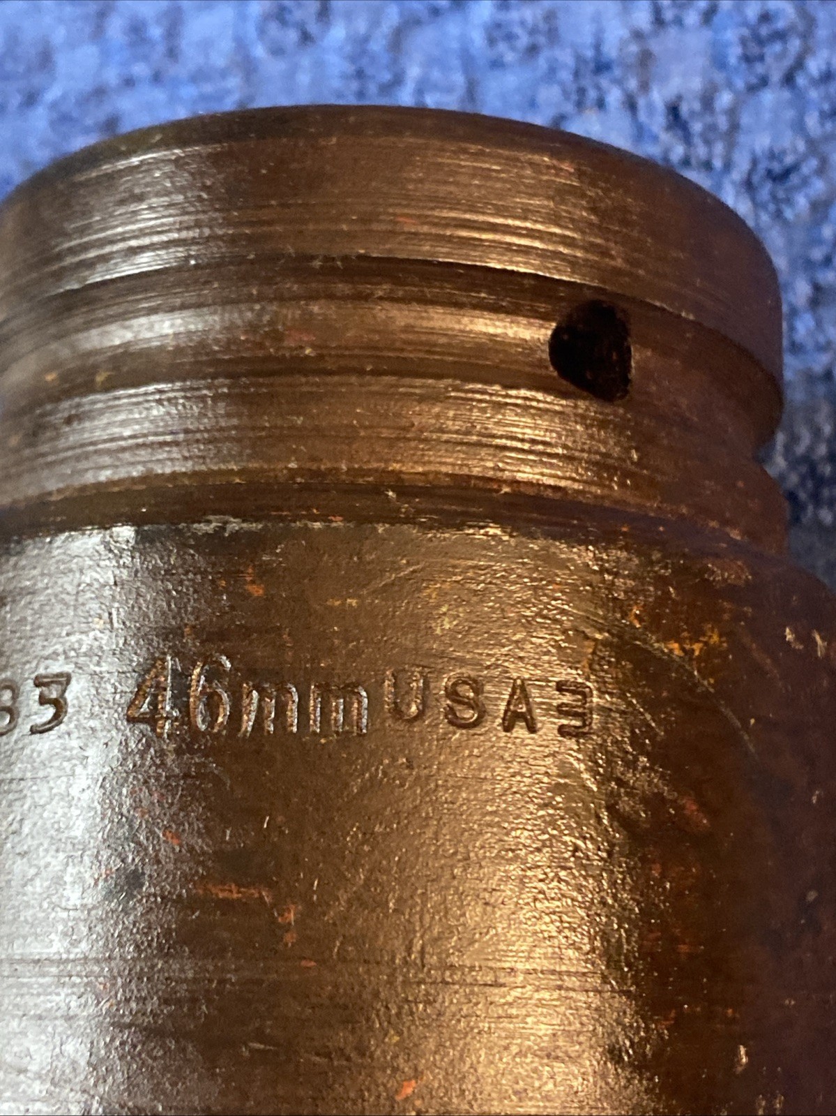 Snap-On 1-13/16″ (46mm) impact deep socket 1″ drive IM-583 Black Oxide 6 PT USA