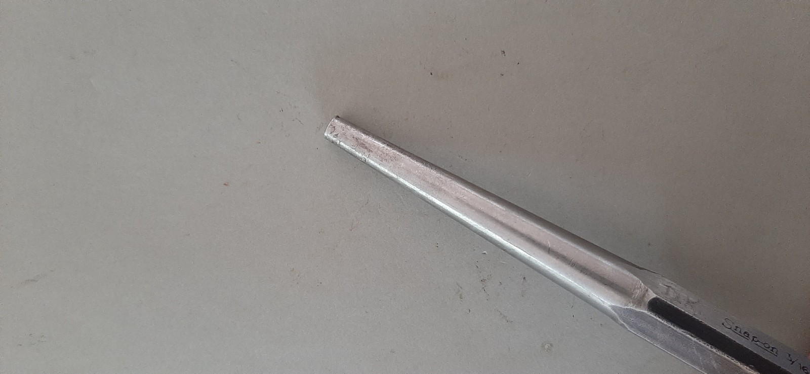 Snap On Tools USA 3/16″ Starter Punch 6″ Long PPC206 Initials 606