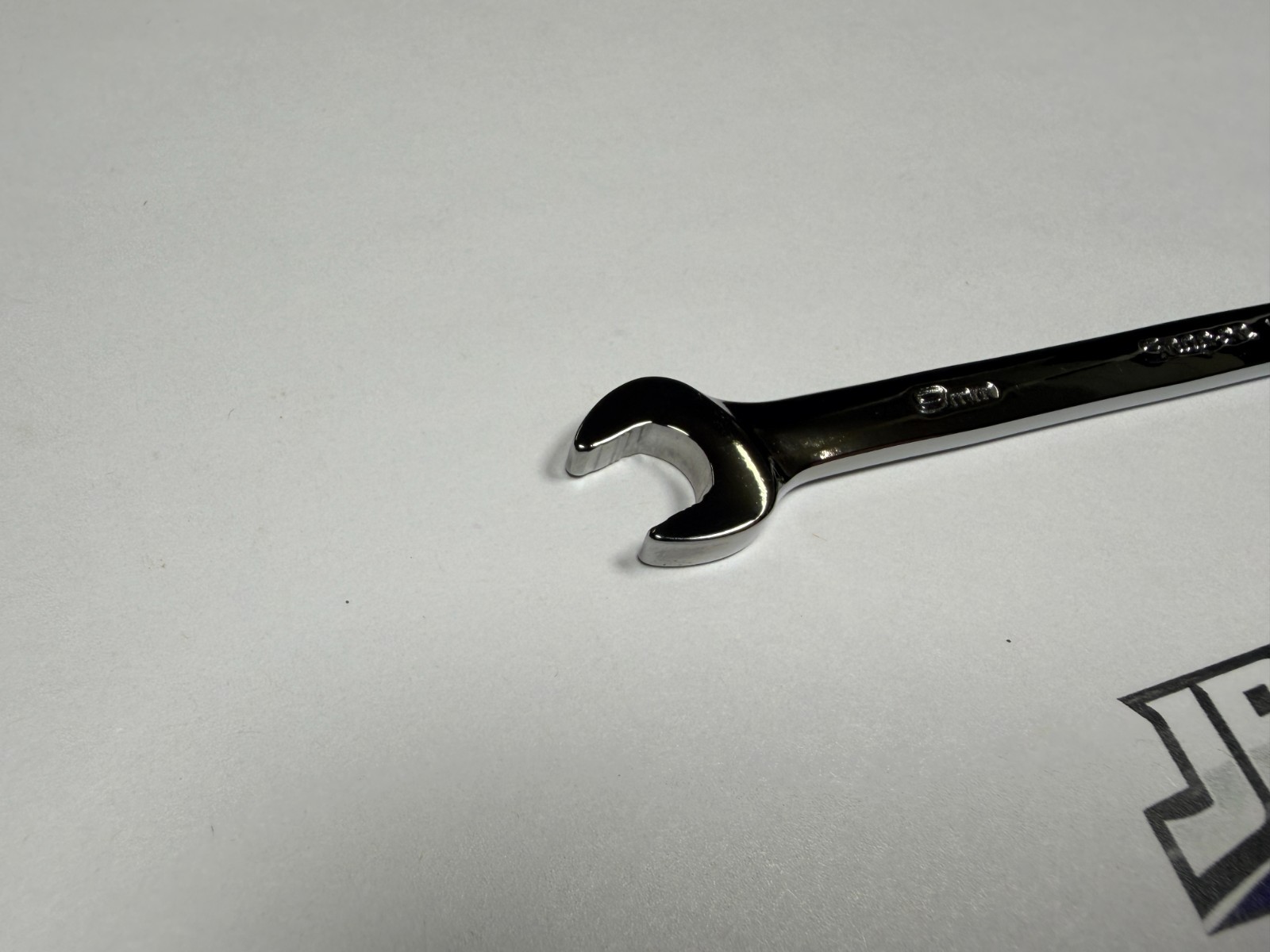 Snap-on Tools USA NEW 9mm Metric Chrome Flank Drive Plus Combo Wrench SOEXM9