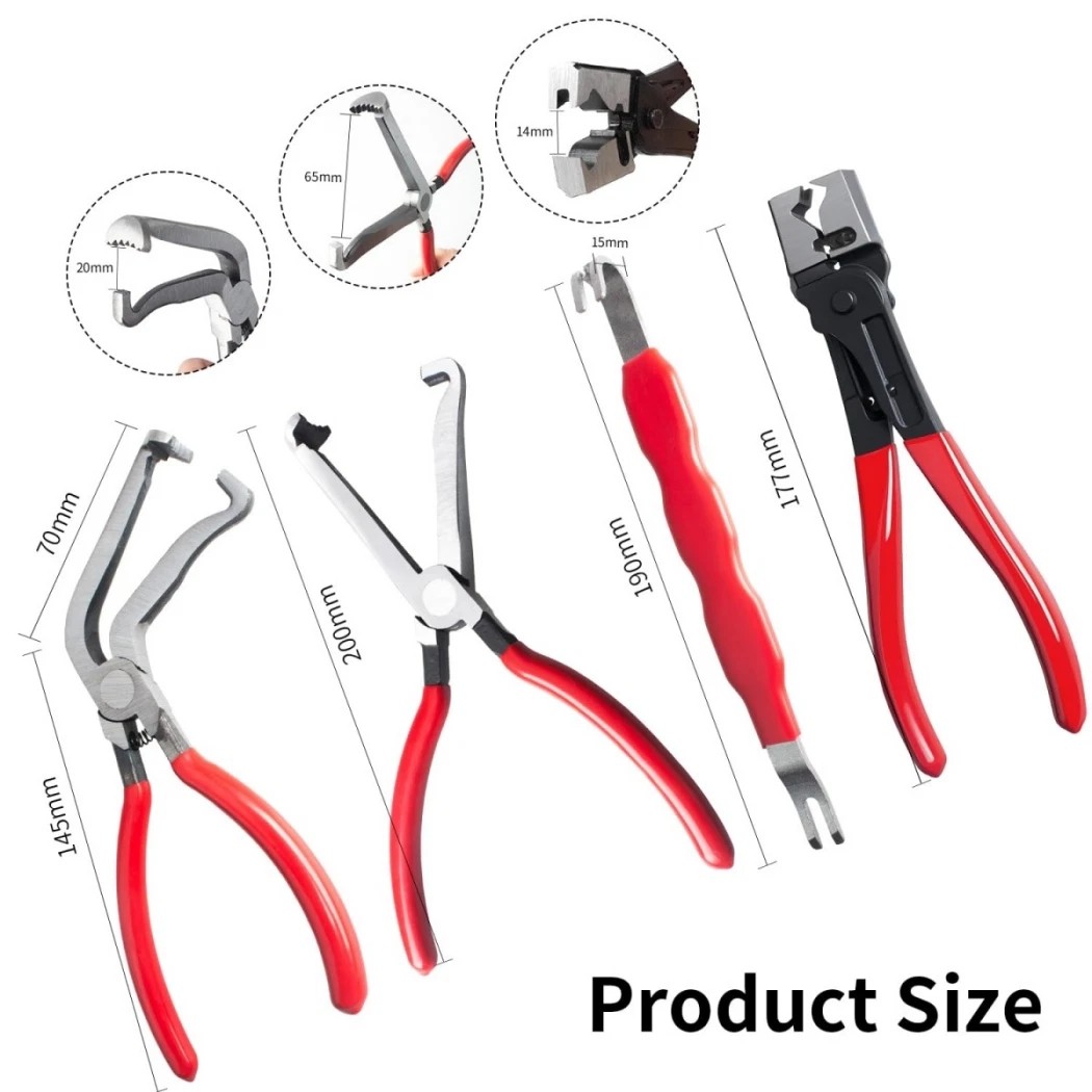 4 Pack Electrical Disconnect Pliers,Electrical Connector Separator for Cars