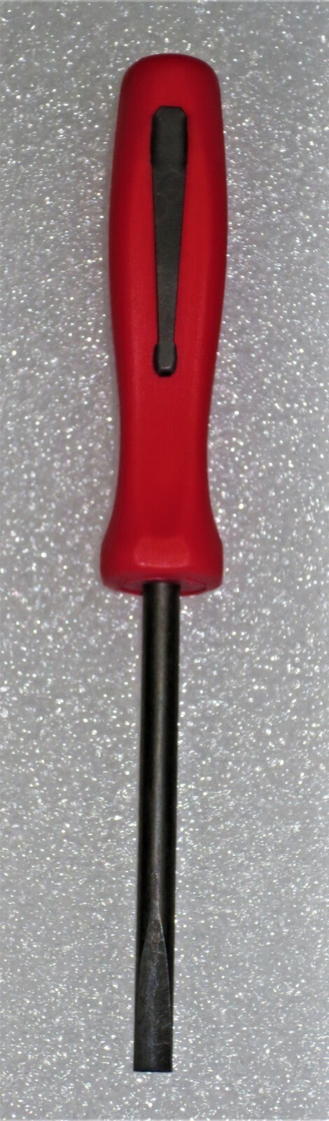 *NEW* Snap-On POCKET PRY BAR STRAIGHT BLADE – RED HARD HANDLE, PBMS5R ~ 5″ LONG