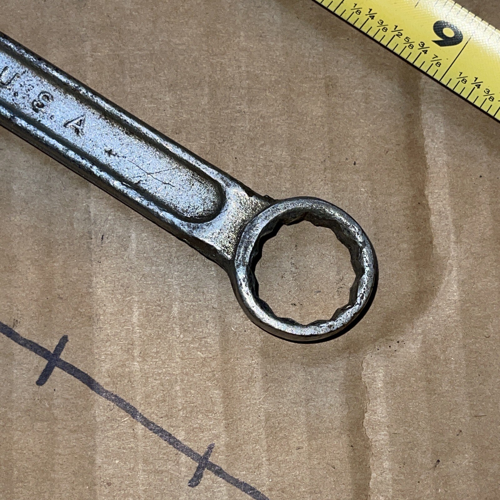 LECTROLITE USA 25/32 In X 3/4 In SAE 12 Point Box End Wrench