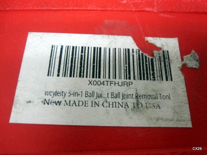 5-in-1 Ball Joint Separator, Pitman Arm Puller, Tie Rod End Tool Set for End