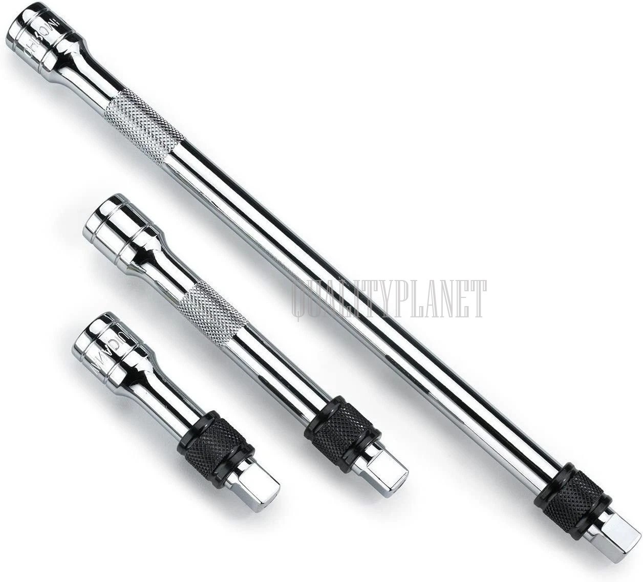 3PC Ratchet LOCK-ON QUICK RELEASE EXTENSION BARS 3/8″» DRIVE 3″ 6″ 10″