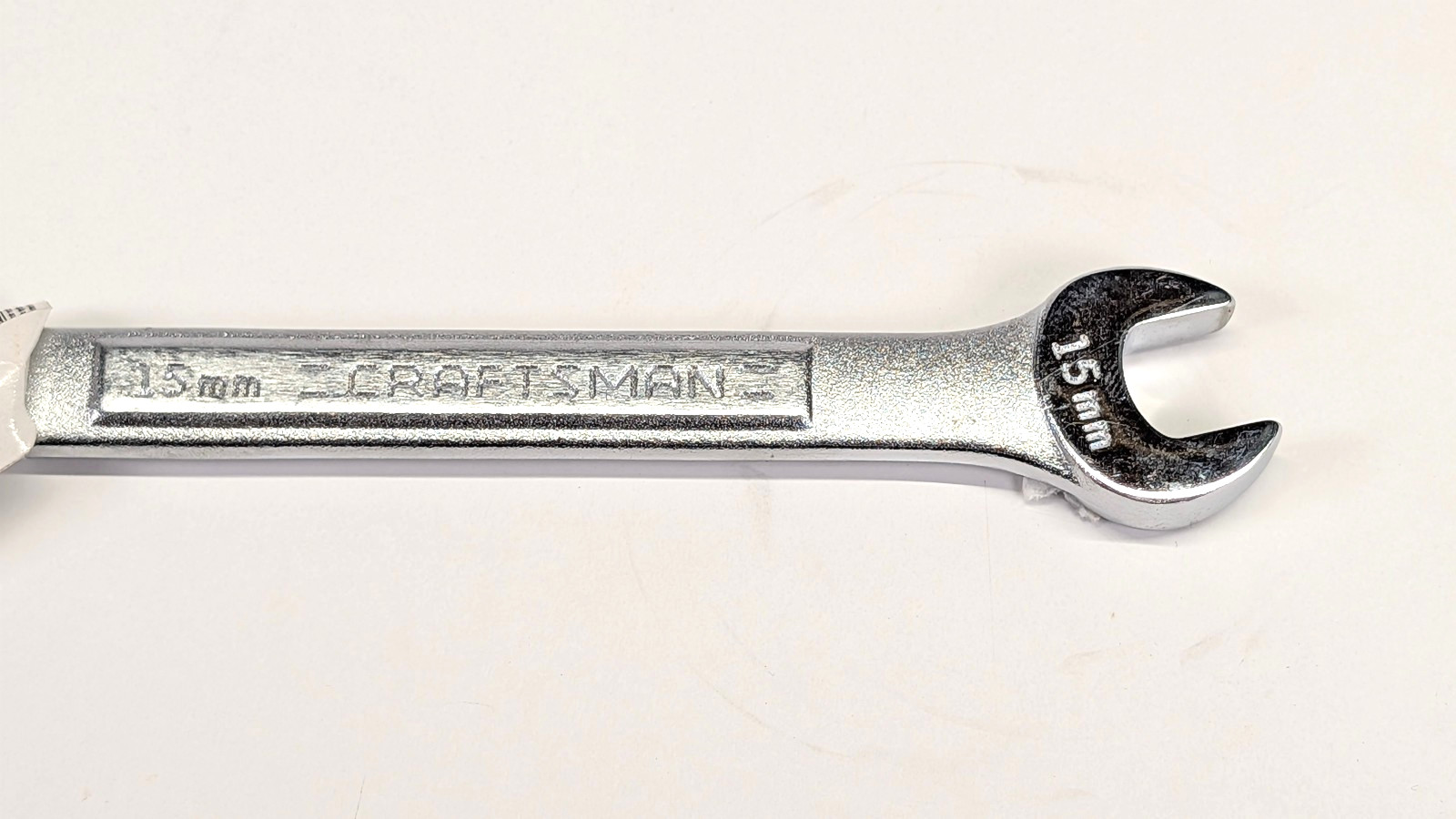 Craftsman 15mm 12pt Combination Wrench Metric Open Box End USA
