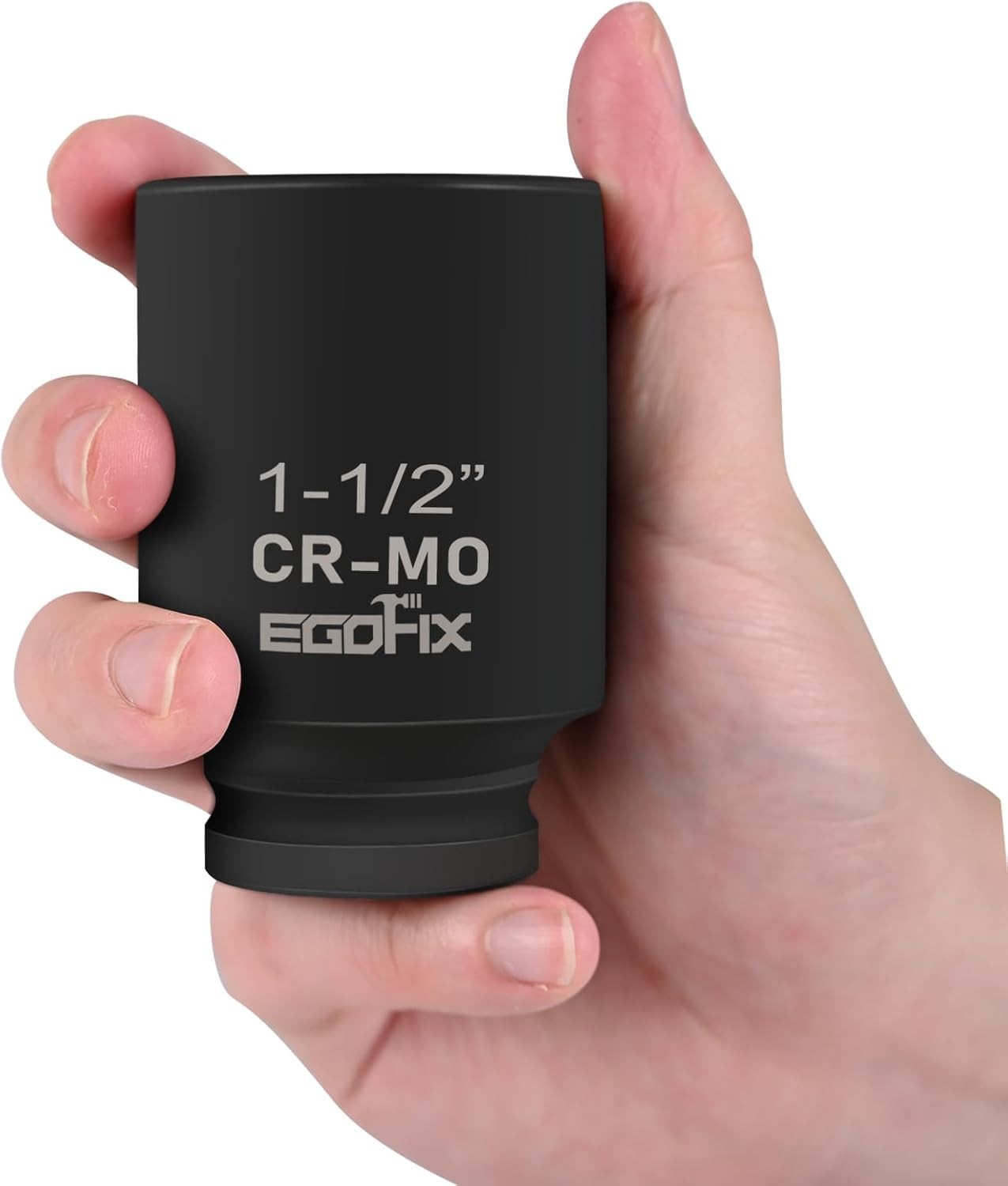 Professional 1/2 Inch Drive 1 1/2 Inch Deep Impact Socket – Anti-Rounding Design