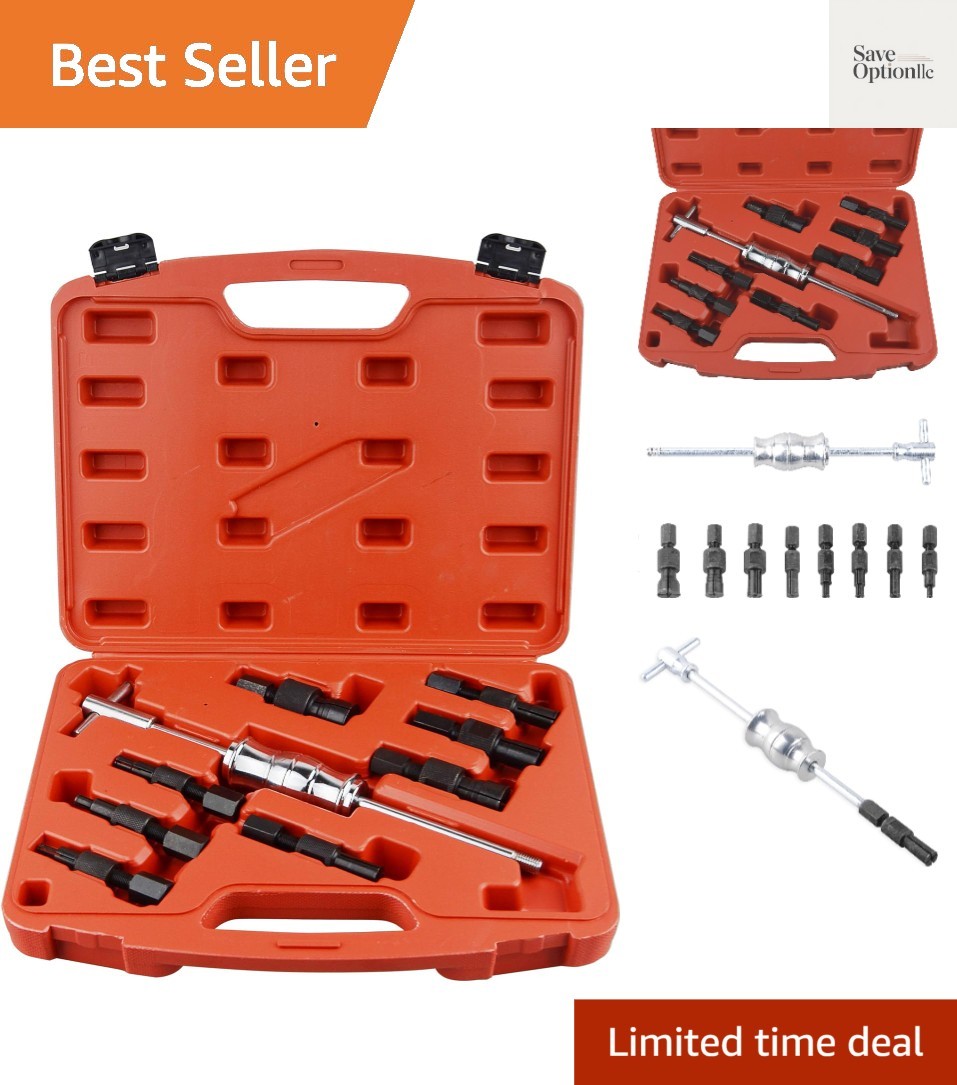 9Pcs Blind Hole Collet Bearing Puller Set Internal Remover | 8 Expandable Col…