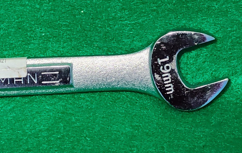 NOS 19 MM Craftsman Metric Combination Wrench 12 Pt 42921 Stickered