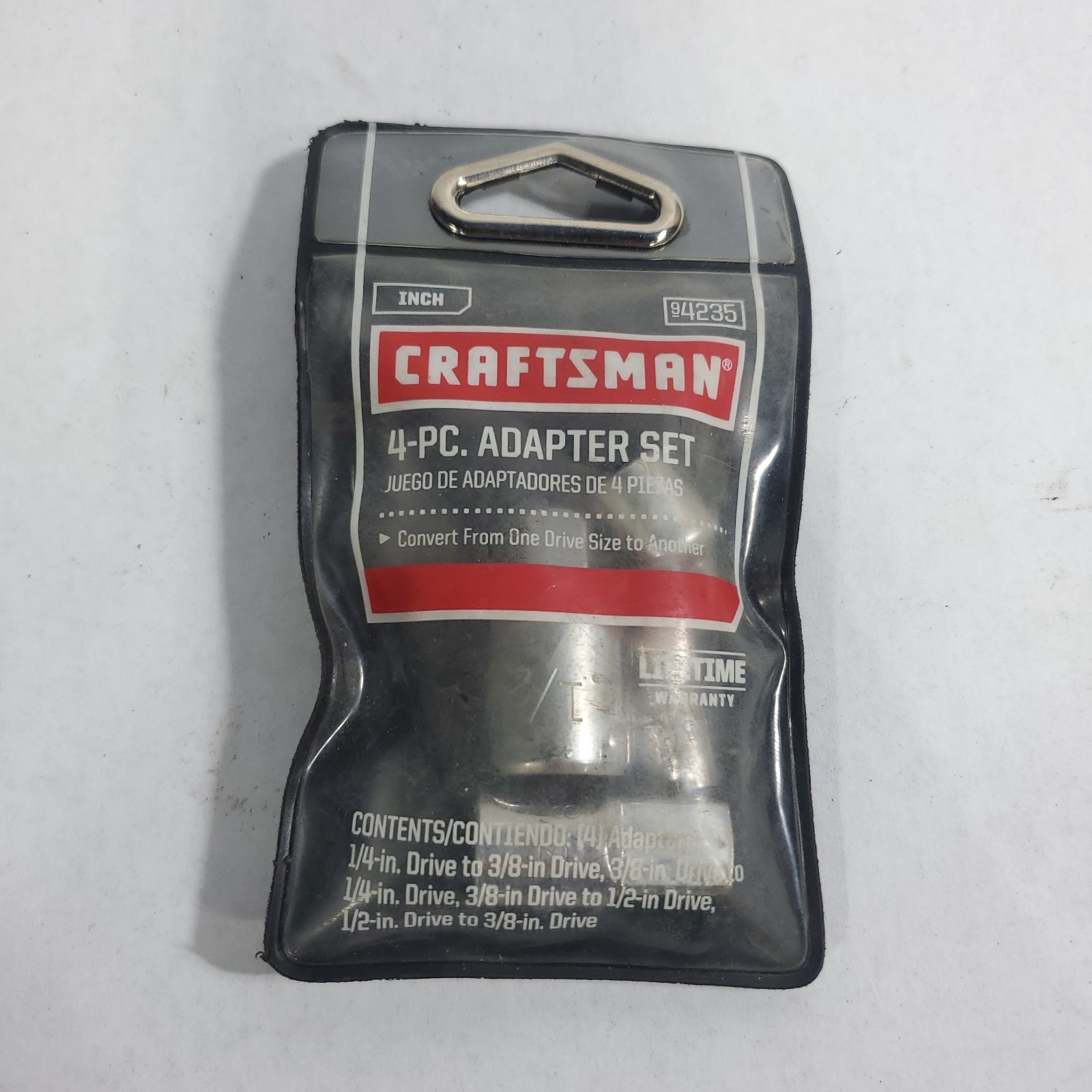 Craftsman 4-pc. Adapter Set 4235 1/4×3/8 3/8×1/4 3/8×1/2 1/2×3/8 NOS
