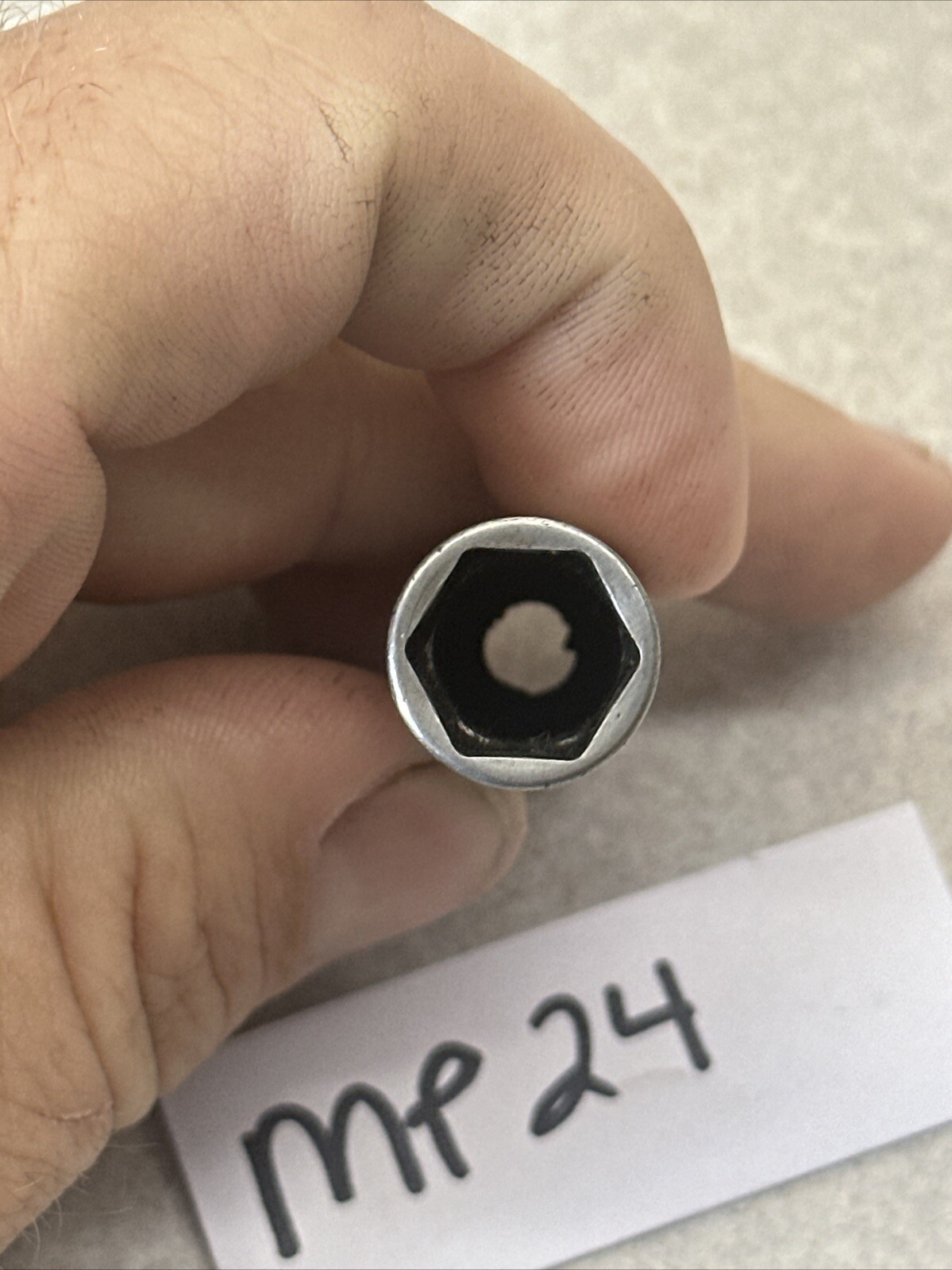 Snap-On Tools STM14 1/4″ Drive 7/16″ SAE 6 Point Deep Chrome Socket – USA