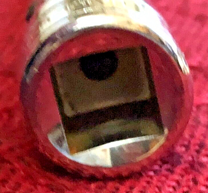 Snap On FA10L SAE 5/16″ Chrome Long Hex Bit Socket 3/8″dr 6″L 1995 USA Good 8/10