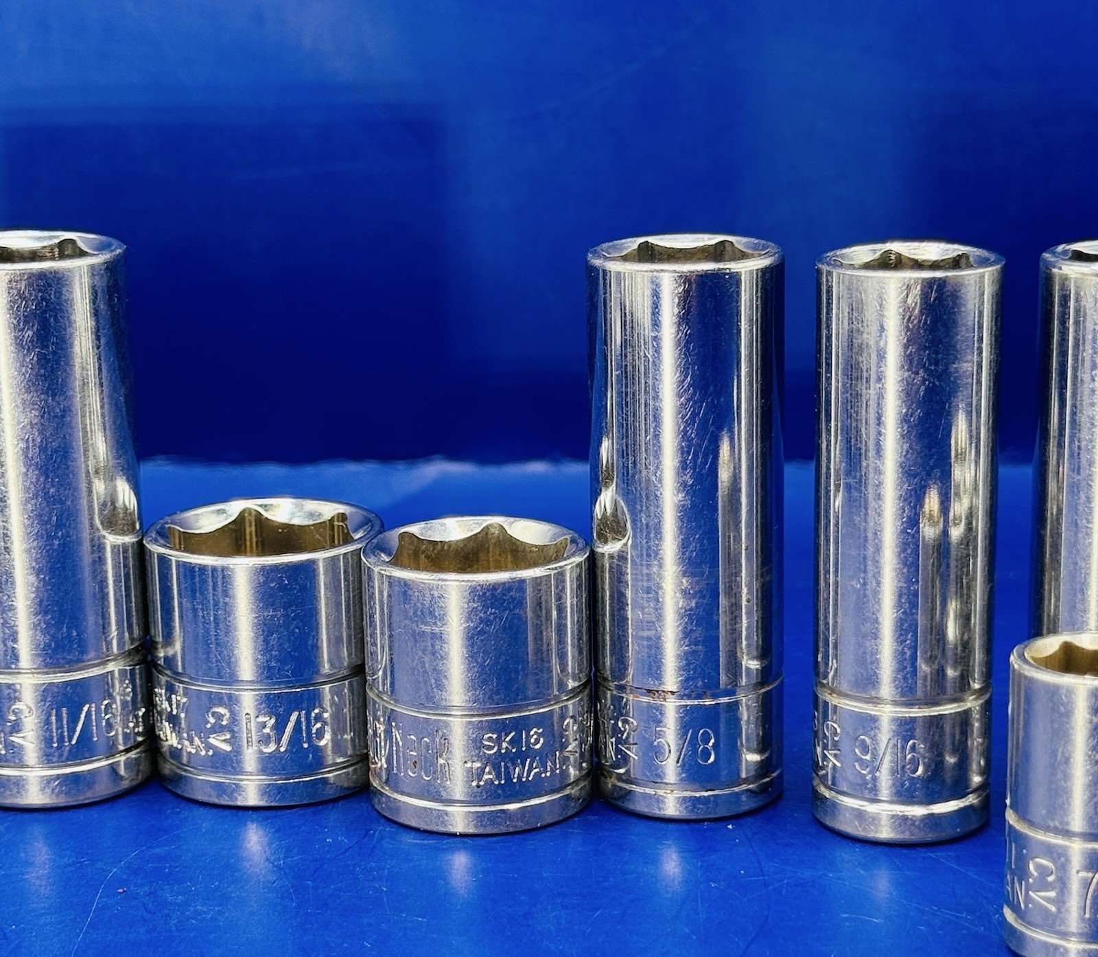 21-Piece Great Neck 3/8″ Drive Socket Set Multiple Socket Sizes 6-Point
