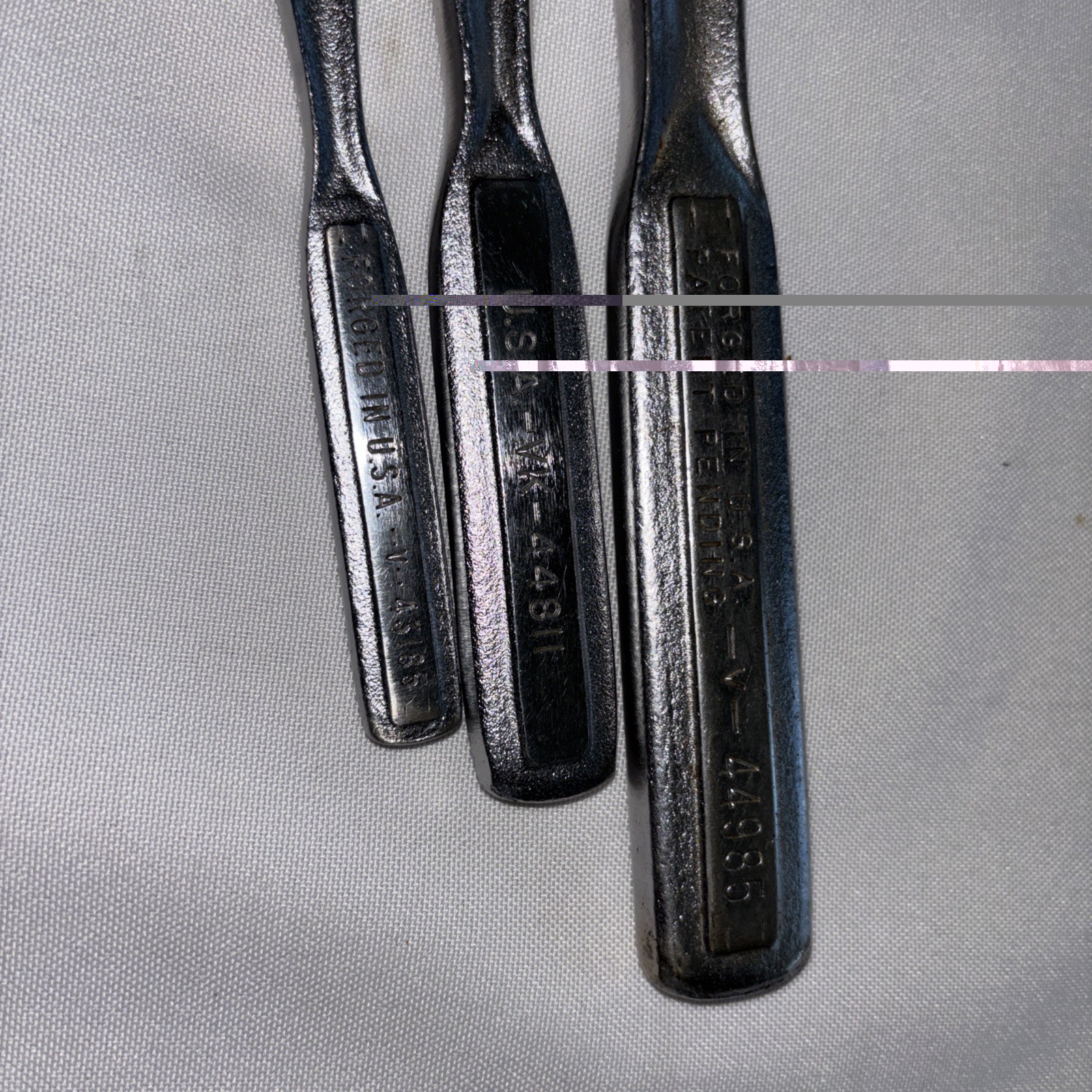 Craftsman -V- 44985 1/2” 43784 3/8” 43185 1/4” Drive 3 Piece Ratchet Set / USA