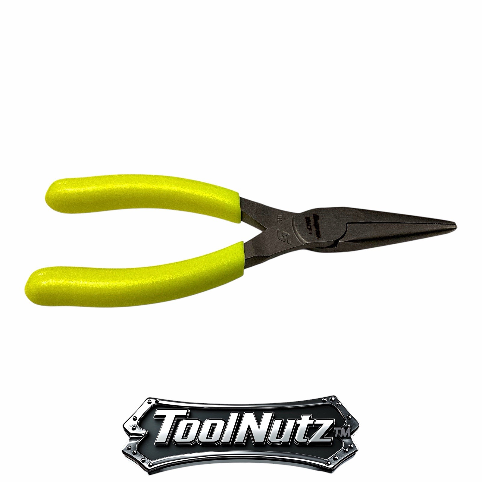 Snap-on Tools NEW 95ACFHV 6″in. YELLOW Soft Grip Rounded Jaw Needle Nose Pliers