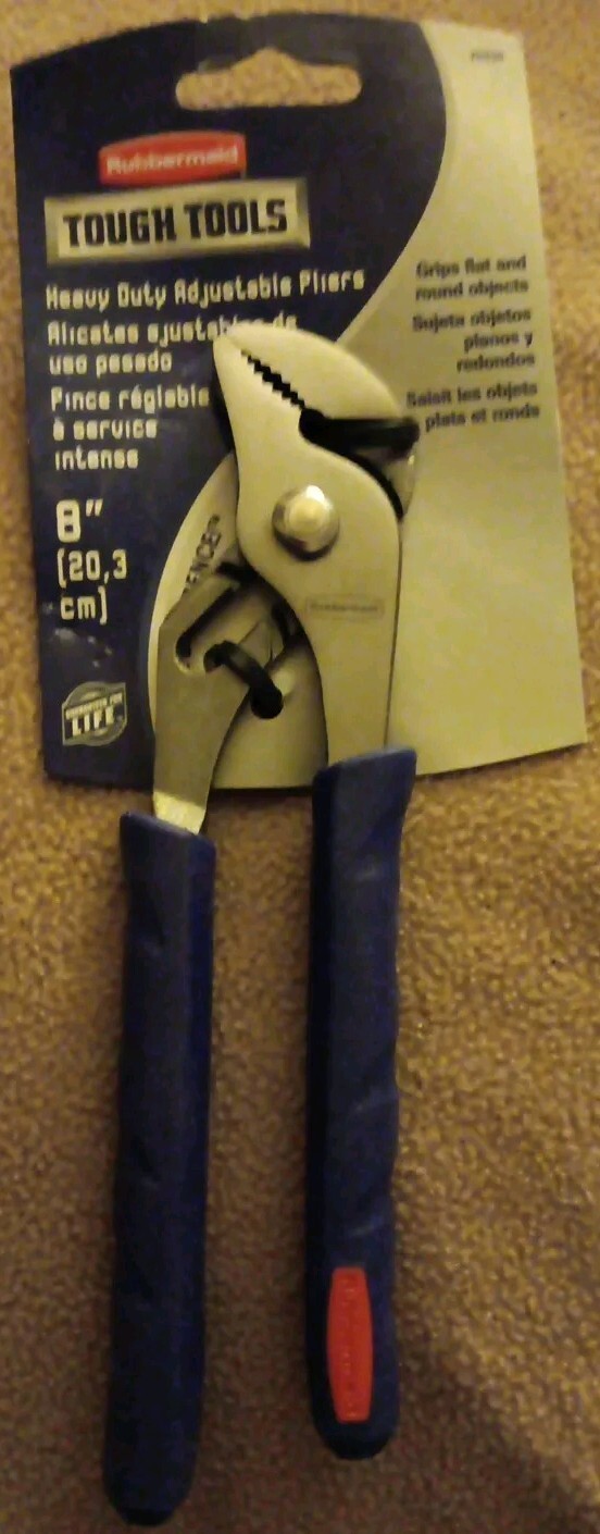 Rubbermaid HeavyDuty 8″ Adjustable Pliers