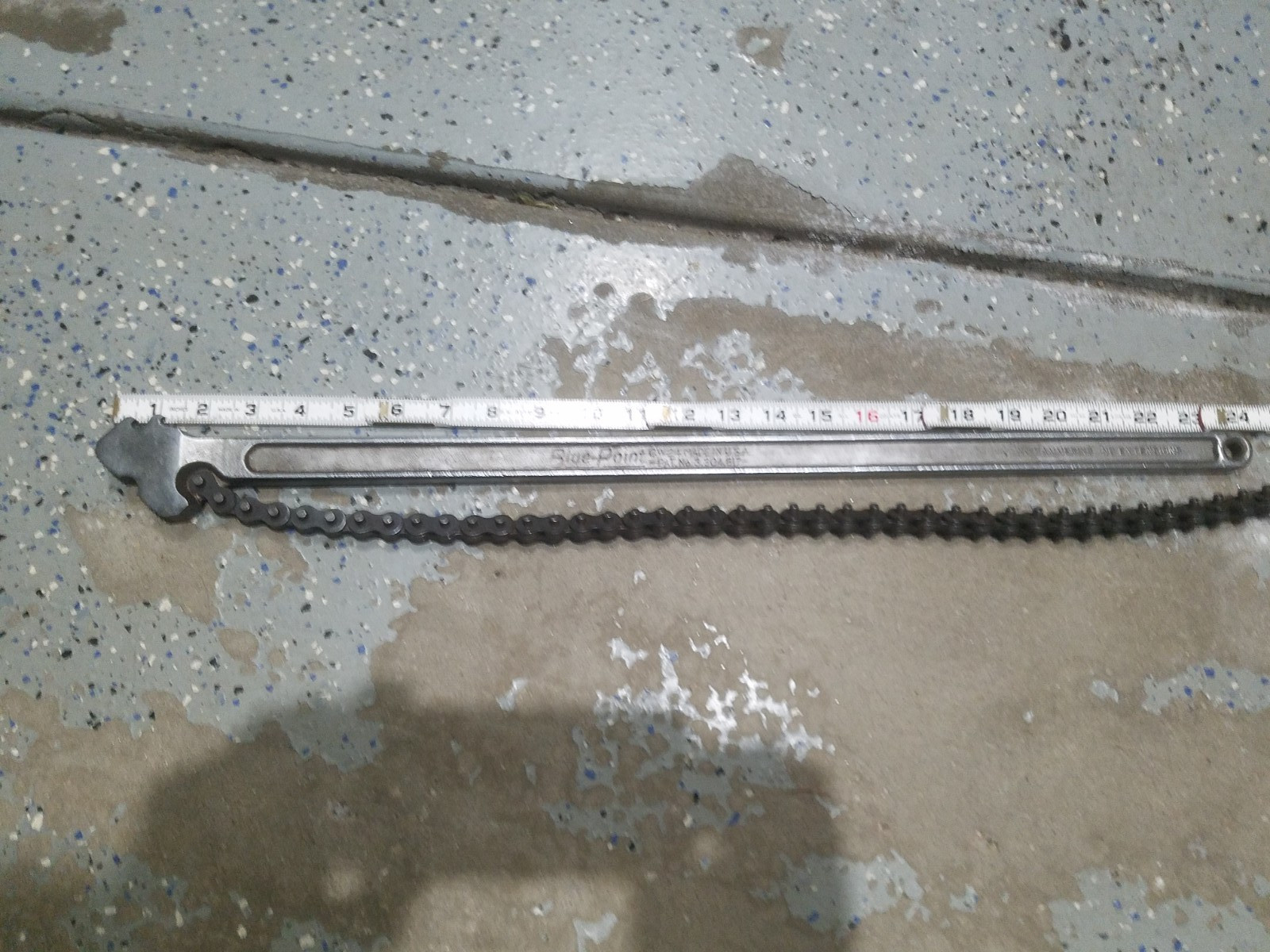 Blue Point 24” Adjustable Chain Wrench # CW-24 Made In USA