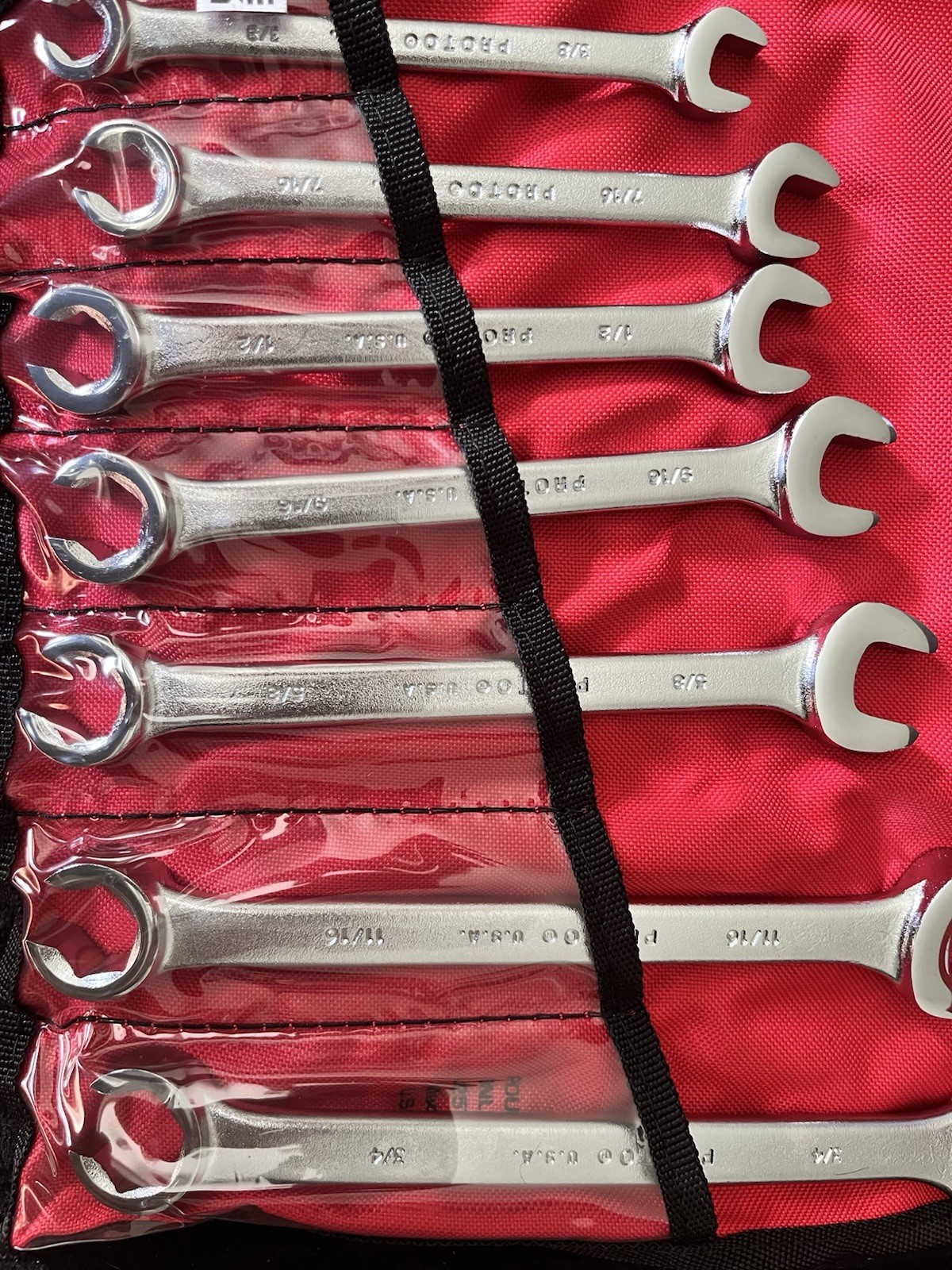 6-Point Flare Nut Combination Wrench Set (7 Pc.) Proto Tools
