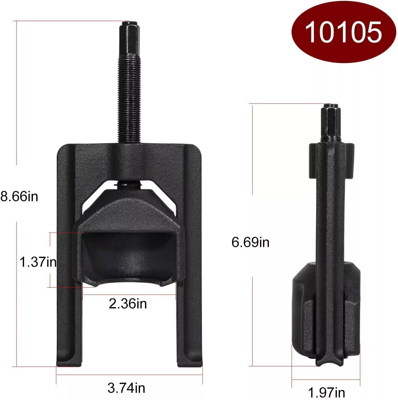 10105 Heavy Duty Universal Joint Puller Press Removal U-Joint Tool Class 1-3