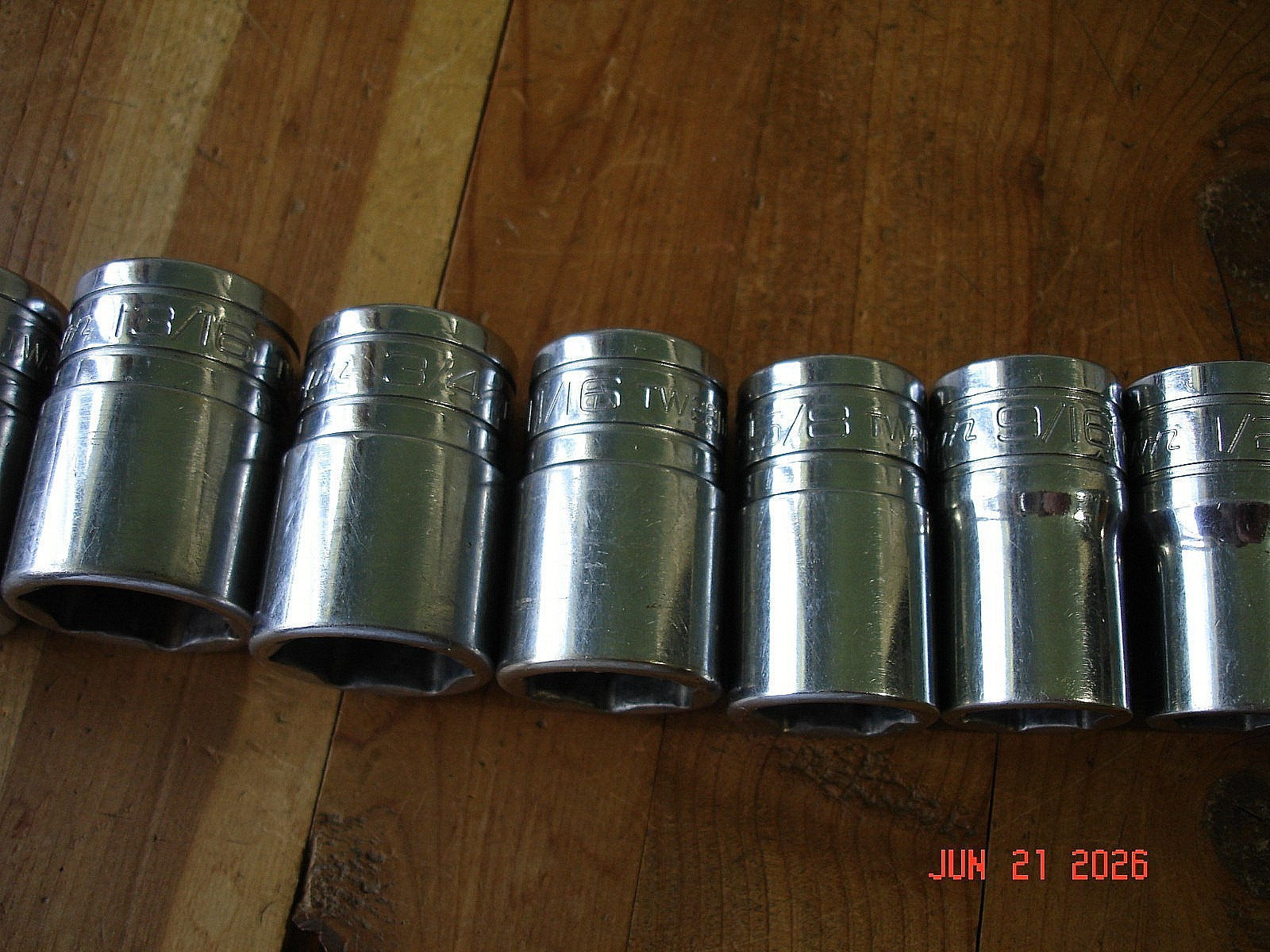 SNAP-ON 17 PIECE 1/2 DRIVE SAE SOCKET SET RATCHET EXTENSIONS MECHANICS TOOLS USA