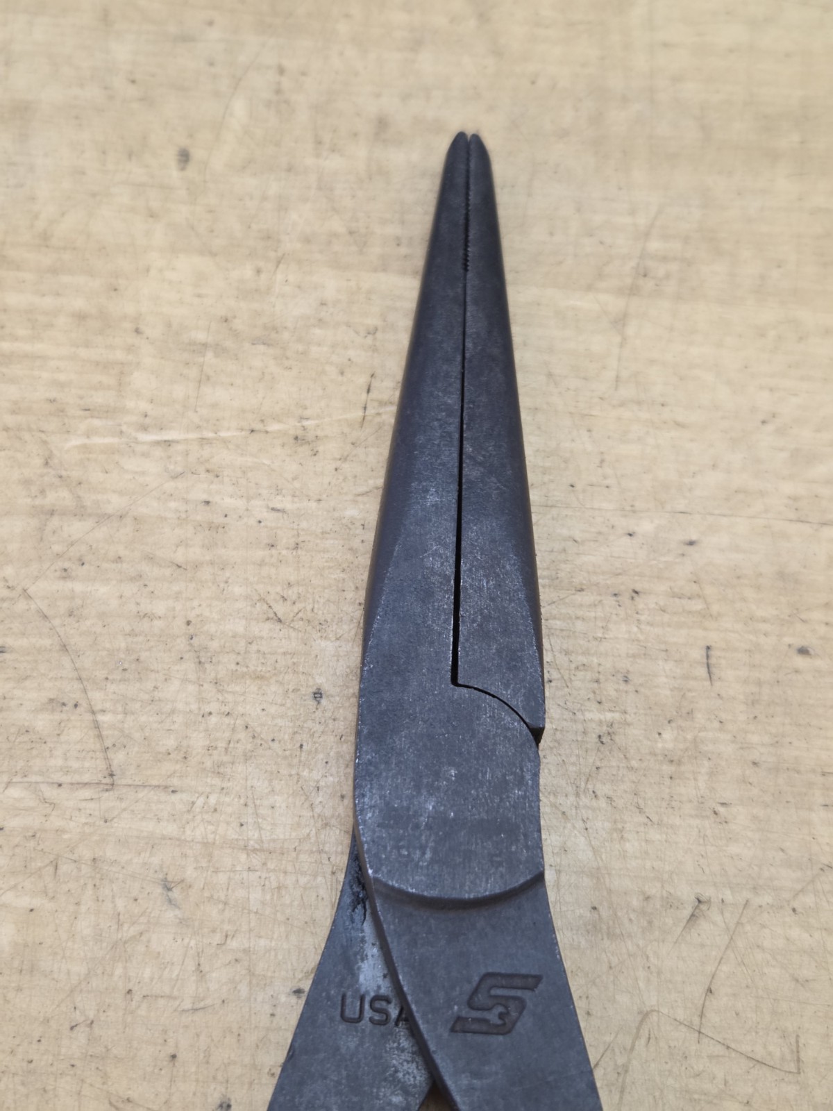 Snap On 97ACF – 9″ Long Soft Grip Needle Nose Pliers