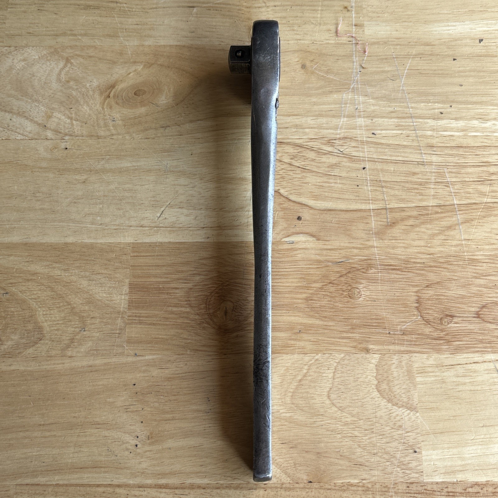 Plomb 10.25″ Ratchet 1/2″ Drive Pebble Handle 5449 Plvmb Plumb Vtg USA