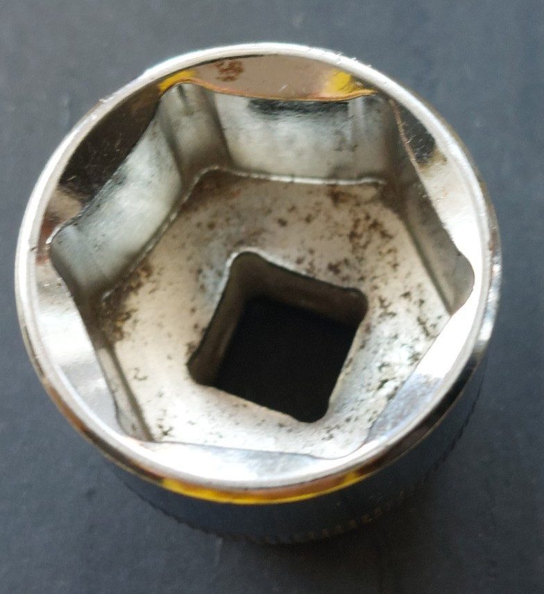 TORQ 7/8 AF IMPERIAL SOCKET HEX 6 Point 3/8″ Drive CHROME VANADIUM CR-V
