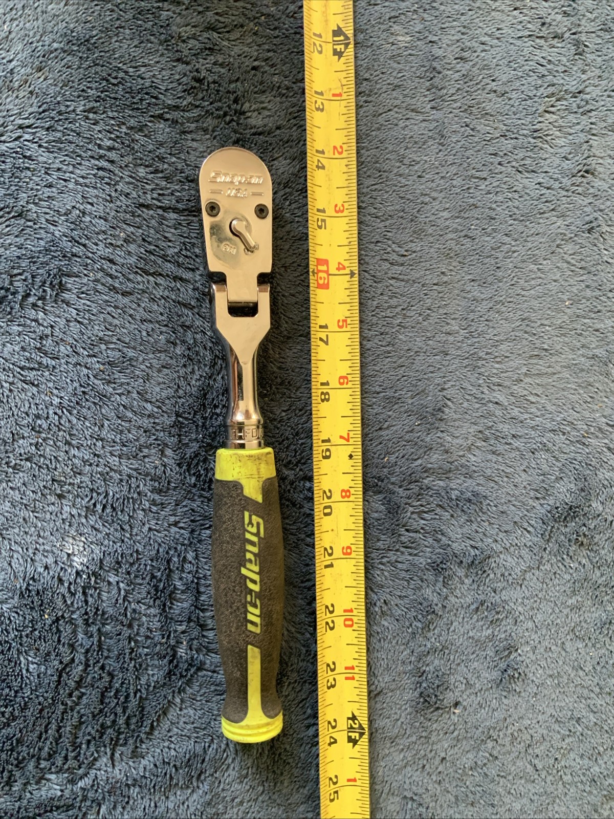 Snap On Fhfd100, 3/8” Drive Swivel Head Ratchet, Yellow….works Fine…