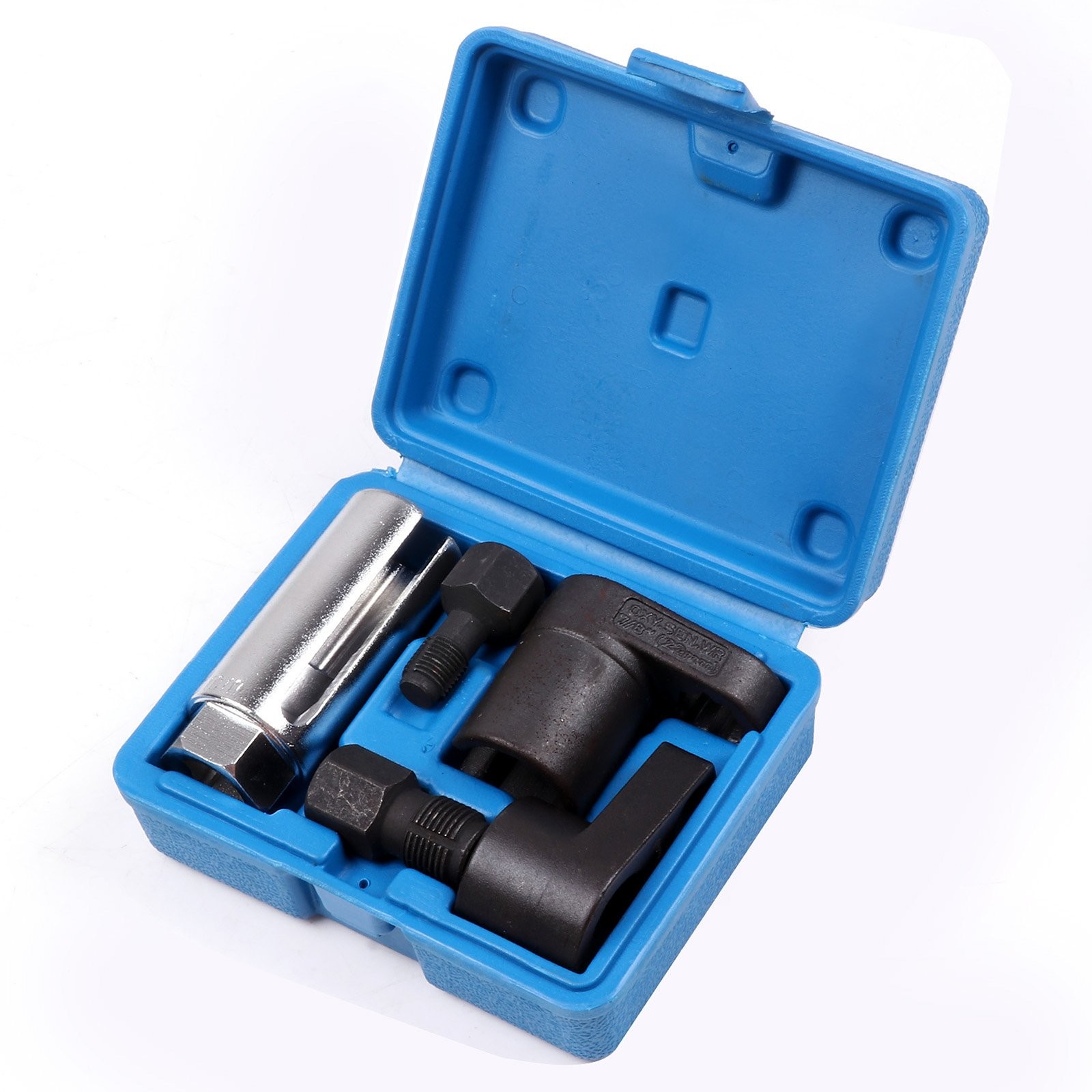 Oxygen Sensor Socket O2 Thread Chaser Install Offset Wrench Tools Vacuum M18 M12